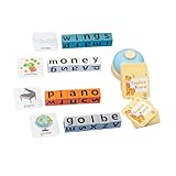 [Cadeau] : Ce puzzle de l'alphabet en bois est un cadeau idéal pour les enfants, filles et garçons, pour un anniversaire les fêtes