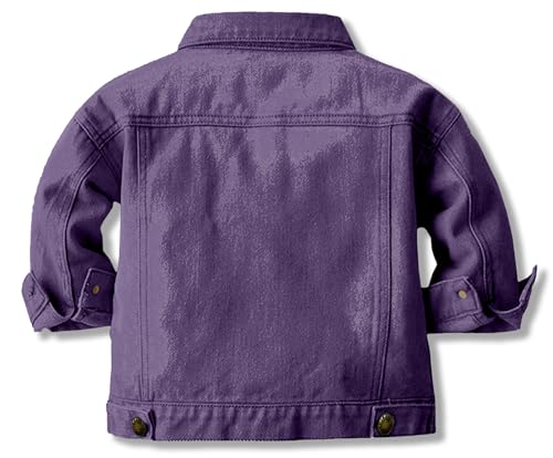 Image of Joe Wenko Kids Toddler Baby Boys Girls Casual Outerwear Denim Jacket