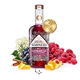 Warner’s Raspberry Flavoured Gin 70cl, Premium Fruit Gin, Great for Gin Gifts, Naturally Pink Gin With Real Raspberry Juice, Ideal For Gin Based Cocktails Including Gin & Tonic or Tom Collins