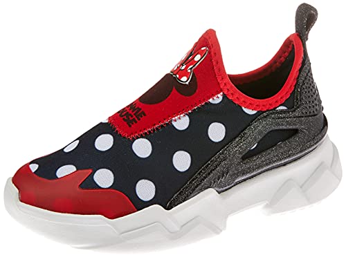 DISNEY DOTS TENIS INF BRANCO/PRETO/VERMELHO, 28