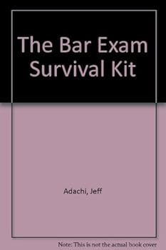 Paperback California Bar Exam Survival Kit Book