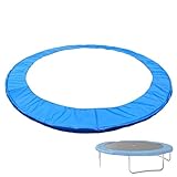 SUOGROLI Replacement Trampoline Pad, 6ft 8ft 10ft 12ft 14ft 15ft 16ft High-Durability Trampoline Safety Pad - Weatherproof Spring Cover,6FT-183cm,Blue