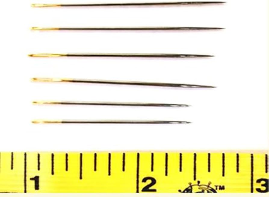 Amazon.com: Tulip Hiroshima Sashiko Short Needle Assortment - 6