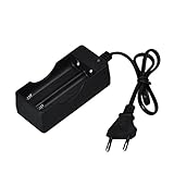  Malloom AC 110V 220V de Doble Cargador para 18650 3.7V batería Recargable de Li-Ion de la UE Plug