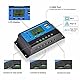 JZK 20A 12V/ 24V Intelligenter Solarpanel Laderegler Solar Panel Regler mit LCD-Display USB-Anschluss, Überstromschutz, für Solarpanel Batterielampe LED Beleuchtung