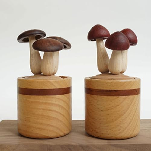 Diffuseur d'huiles essentielles en bois champignon contre mauvaises odeurs