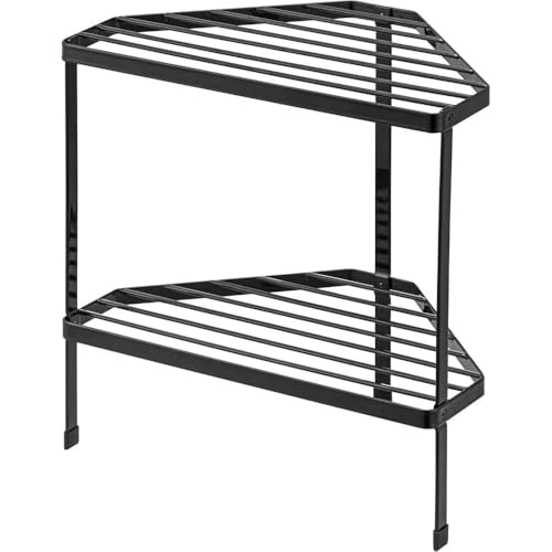 Fiyyuga���[���b�N �L�b�`���R�[�i�[ ���@�\ �R�����T�C�h ���^���r�����b�N �O�p�` ���� �ȃX�y�[�X �r�� (�u���b�N,34*22.5*29CM)