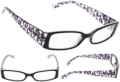 Miniatura 2 de Gr8Sight 5-Pack Ladies Floral Design Temples Reading Glasses for Women Includes Sunshine Readers