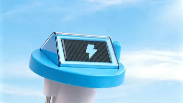 Image of Solar Pool Thermometer Floating,Digital Pool Thermometer,Waterproof IPX8 | Large easy-read display.Includes tether rope for secure floating.Switch between F /C. Perfect for pools,hot tubs & ponds
