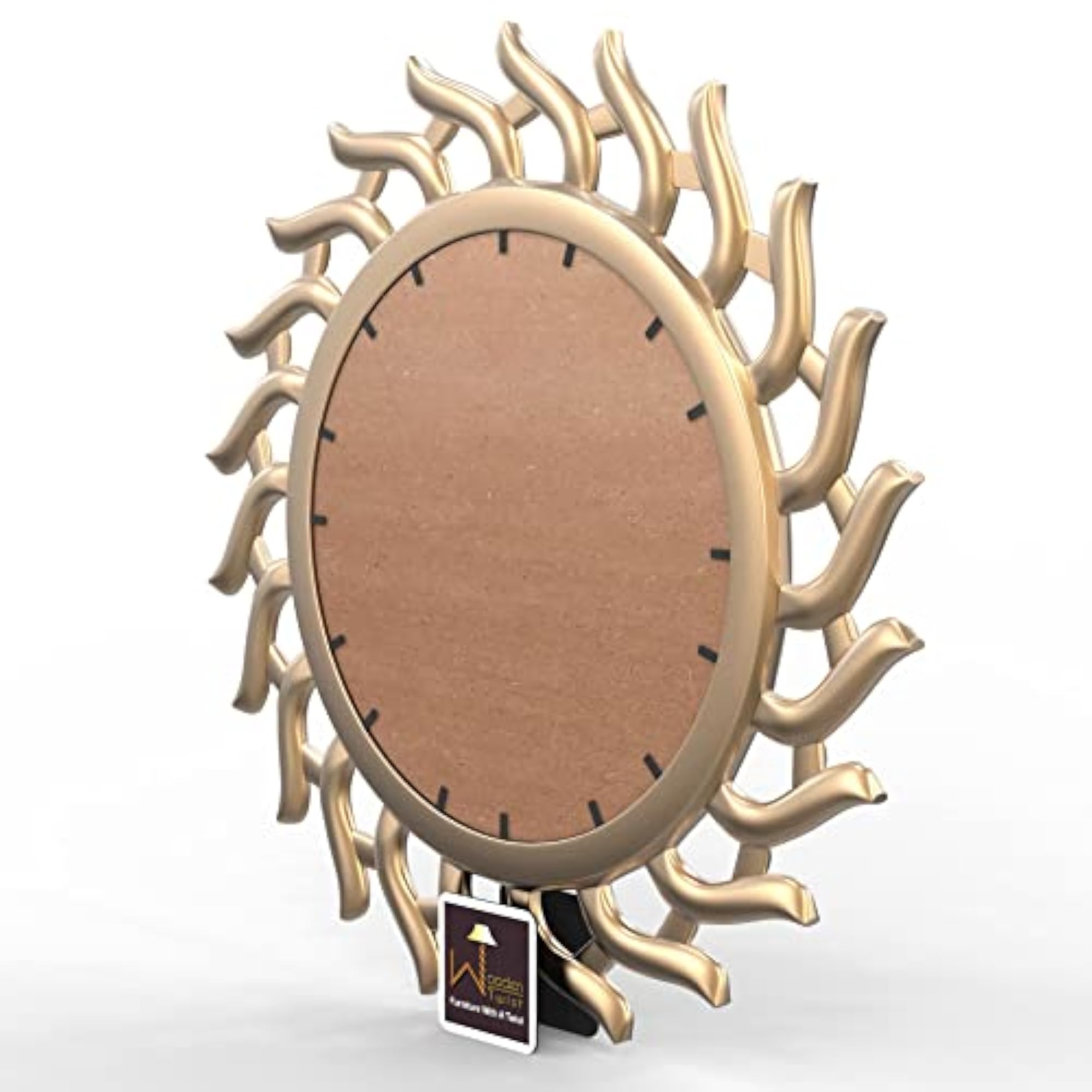 Modern Decorative Wooden Wall Mirror for Home Decor