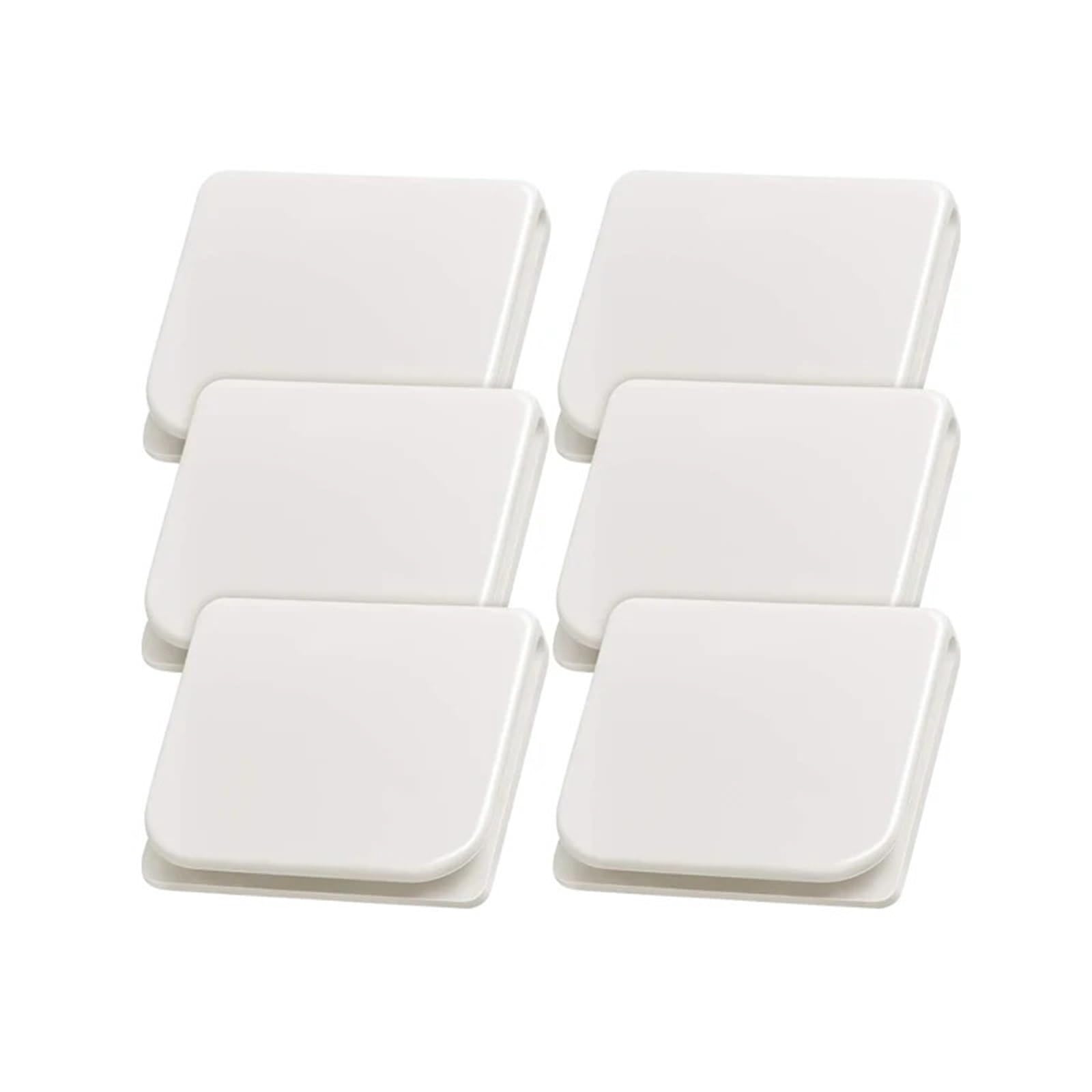 6Pcs/set Shower Curtain Clips Edge Retainers for Curtains Bedsheets