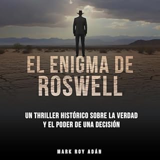 Diseño de la portada del título El enigma de Roswell