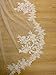 EllieWely Long Cathedral Length 1 Tier Lace Wedding Bridal Veil F17 3 M Ivory