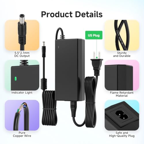 Image of BTF-LIGHTING 12V 8.5A 102W Power Supply Adapter ETL Listed