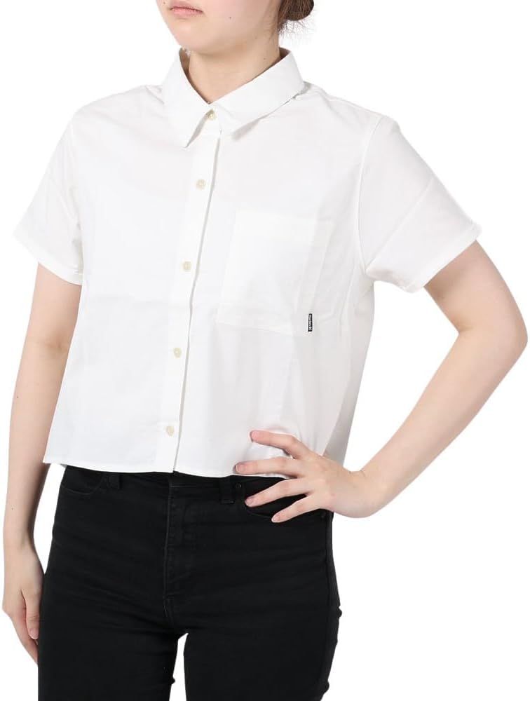 Hurley Womes Chambray Hi=Lo Woven Shirt