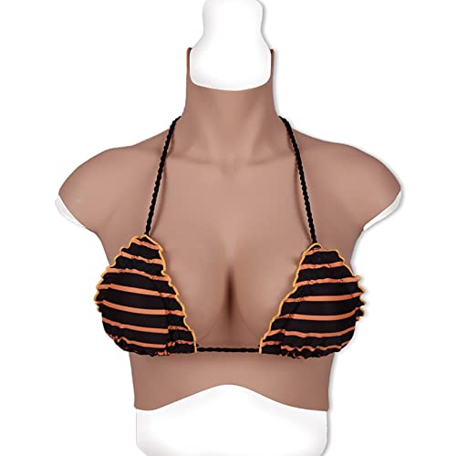 CHBIN Poitrine Mammaires Mastectomie Crossdresser Transgenre Rempli Silicone H Cup Travestis mammaires Silicone Poitrine Réalistes rehausseur artificiels Mastectomie Cover