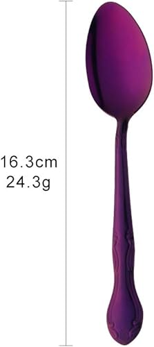 Miniatura 449 de Juego de 12 cucharas de café, mini cucharas de café, cucharas de espresso de acero inoxidable, cucharas pequeñas para postre, té, aperitivo, 4.6