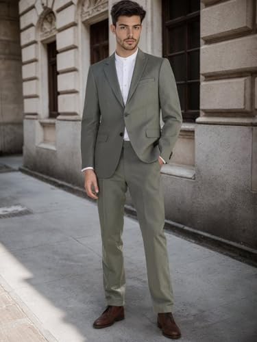 Suits for Men Slim Fit Mens 2 Piece Suit Tuxedo for Men's Suits Slim Fit Wedding Birthday Party Formal Business4