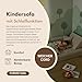Angelove Kinder-Sofa aus Kordsamt - Kinderpolstermöbel, Couch, Ausstattung für Kinderzimmer, Beig