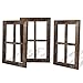 Cade Rustic Wall Decor-Home Decor Window Barnwood Frames -Room Decor for Home or Outdoor, Not For Pictures (3, 11X15.8 inch)