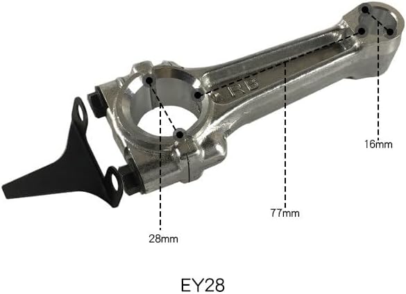 Connecting Rod for R EY28 EY28D/B/C WisconSIN WI-280 Motor Con Rod RGX3500 RG3500 Conrod SGX3500 5KW Generator Water Pump, Glintique-001