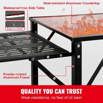 Happybuy Camping Kitchen Table miniatura 5