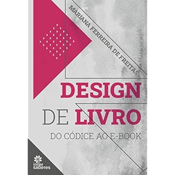 Capa do livro Design de livro: do códice ao e-book
