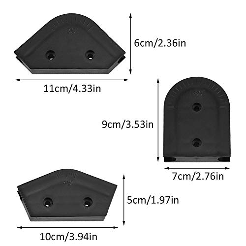 Kit Piegatura Tubi Acrilici Per PC - Set 3 Pezzi (45&deg;, 90&deg;, 180&deg;) Per Impianti Di Raffreddamento