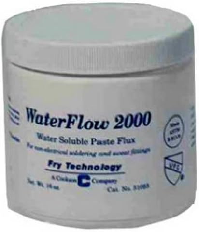 Alpha Metals AM51053 2 oz Water Flow 2000 Plumbing Flux - Quantity 8