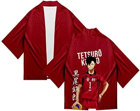 Japanese Kimono Cardigan Mens Nekoma 