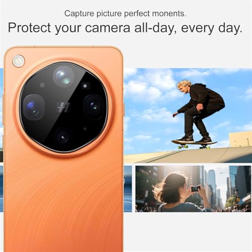 Image of WonRia Pack 1- Back Camera Lens Protector for Oppo Find X9 Ultra 5G Camera Glass Protector Guard [3D Premium] - Black
