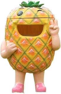 Outdoor Trash Can Cartoon Fiberglass Trash Can - Outdoor Decorative Garbage Bin for Scenic Spot & Commercial Use