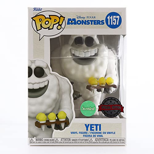 Funko Pop! Disney: Disney Pixar Monsters Inc 20th - Yeti - Perfumado - Monstruos, S.A - Figura de Vinilo Coleccionable - Idea de Regalo- Mercancia Oficial - Juguetes para Niños y Adultos