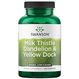 Swanson Milk Thistle Dandelion & Yellow Dock, Mariendistel Löwenzahn und Ampfer...