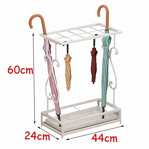 Support de parapluie grande capacité pour ranger les sols mouillés