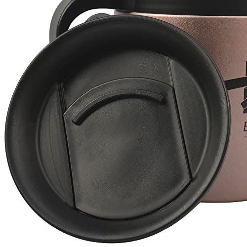 Caneca Térmica Aço Inox com Vedação 400 ml Rose + Chaveiro CBRN18574 - Imagem 5