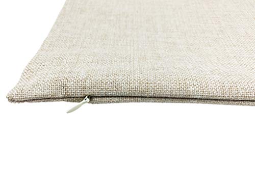 Drupsco New Jersey Pillow Covers 18X18 - Cotton Linen New Jersey Throw Pillow Case, New Jersey Decorative Pillow #TOP4