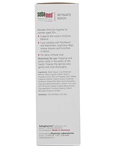 Sebamed Feminine Intimate Wash for Menopause #TOP20