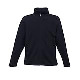 Ärmelbündchen. Regatta Herren Micro-Fleece-Jacke (S) (Dunkelblau)