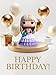 Generic Cute TSinger Star Doll Epoxy Resin Fashion Doll Singing Modeling, Charms Cartoon Style, The for Taylor Fans and Friends (#2) in White