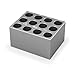 IKA 4469700 Single Block for 17 mm Vials, Pore Size 17.8 m, Depth 45 mm