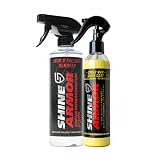 Car Wax with Carnauba Wax Liquid Spray Wax for Car Hybrid Hydrophobic Car Polish & Iron & Fall Out R