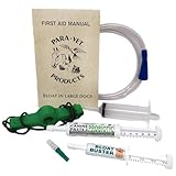 Dogzymes Deluxe Bloat Kit - Emergency kit for Dogs with Bloat (Large)