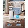 DREO 73 Pint Smart Dehumidifier for Basement, Home & Large Room up to 2000 Sq Ft, Energy Star 6.0 Dehumidifier with Drain Hose, Quiet 42dB, Auto Humidity Control, 3 Fan Speeds, Timer, Continuous Drain