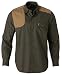 Browning Austin Loden/Taupe Shooting Long Sleeve Shirt, Large