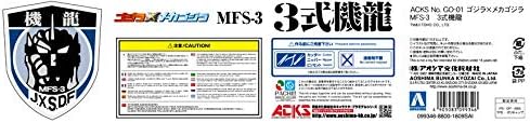 Miniatura 16 de Aoshima Godzilla contra Mechagodzilla Mechagodzilla MFS-3 "Kiryu Model Kit