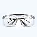 Gafas de seguridad antipolvo, retráctiles y ajustables, multifunción, 1 par
