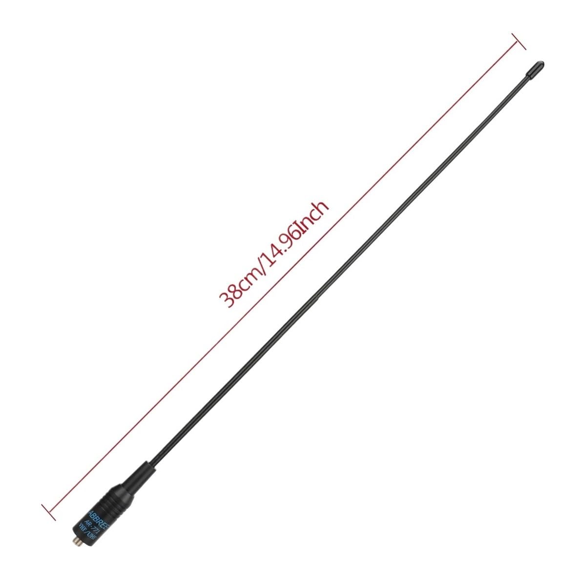 Antenne Double Bande SMA-Femelle 144/430MHz, adaptée au Talkie-walkie Baofeng UV-S9 UV-9R Pro Plus BF-9700(2 pcs)