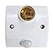 Produktbild TOOGOO Einstellbar Menschlichen Krper Induktions Lampe Lampen Fassung, Infrarot Bewegungs Melder Pir Sensor Automatische Led Licht Lampen Fassung Stehen Schalter