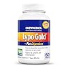 Enzymedica Lypo Gold, Digestive Enzymes for Fat Digestion, Offers Fast Acting Gas & Bloating Relief, 60 Count